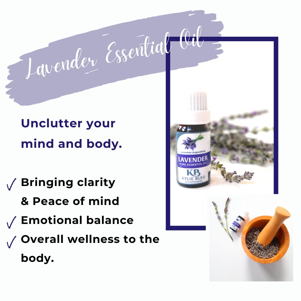 #NationalOldStuffDay, de-clutter your mind for even more benefits. 
#LavenderEssentialOil, 🌿the perfect partner to stimulate the mind &amp; unclutter your senses. It can soothe stress inducing emotion &amp; memories.🎨

#kyliebleu #healthyliving #SmallBusinesses
