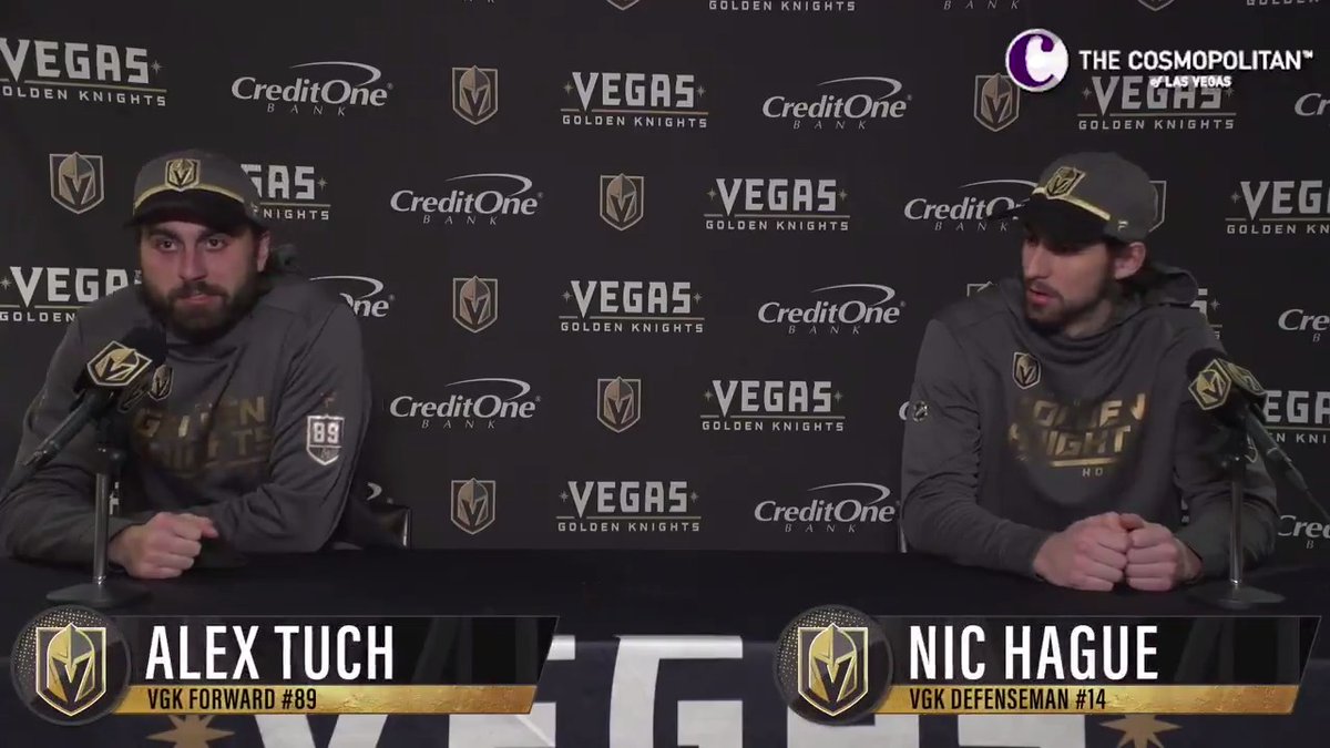 @GoldenKnights's photo on Tuch