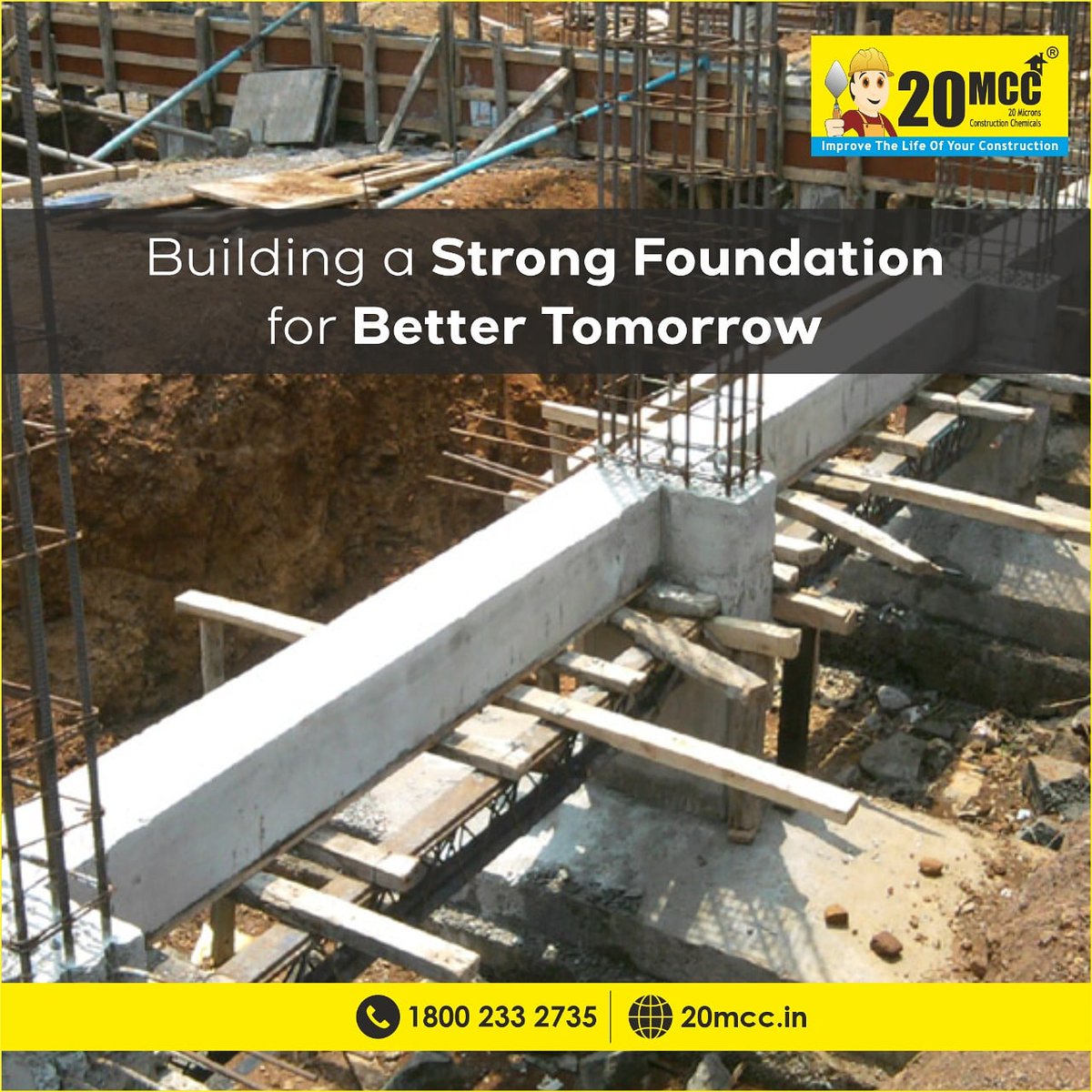 20MCC_Chemicals's tweet image. Metakrete is a BIS-certified mineral-based product used for precast structures. It is thermally structured Ultrafine Pozzolan which replaces industrial by-products such as Silicafume / Microsilic. For more information give us call 1800 233 2735
 #strongstructure #20mcc #metakrete