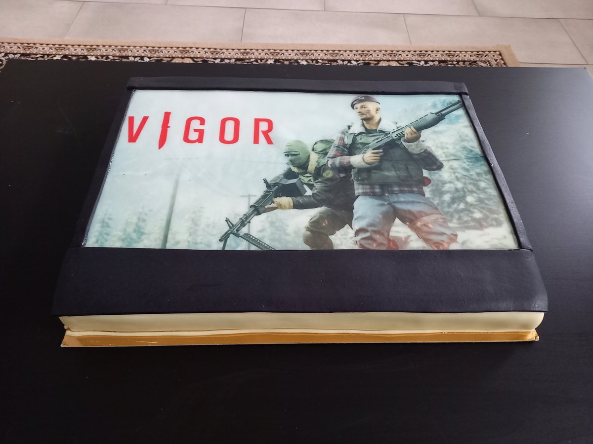 ReMuuf's tweet photo. #CAKEREP 00033: It's been 10 years since I became Interactive Bohemian. I would like to thank all the colleagues I have the honor to work with and @bohemiainteract for giving me the chance to be a small part of #Arma3, #ProjectArgoGame and #VigorGame https://t.co/OjRwWFwngl