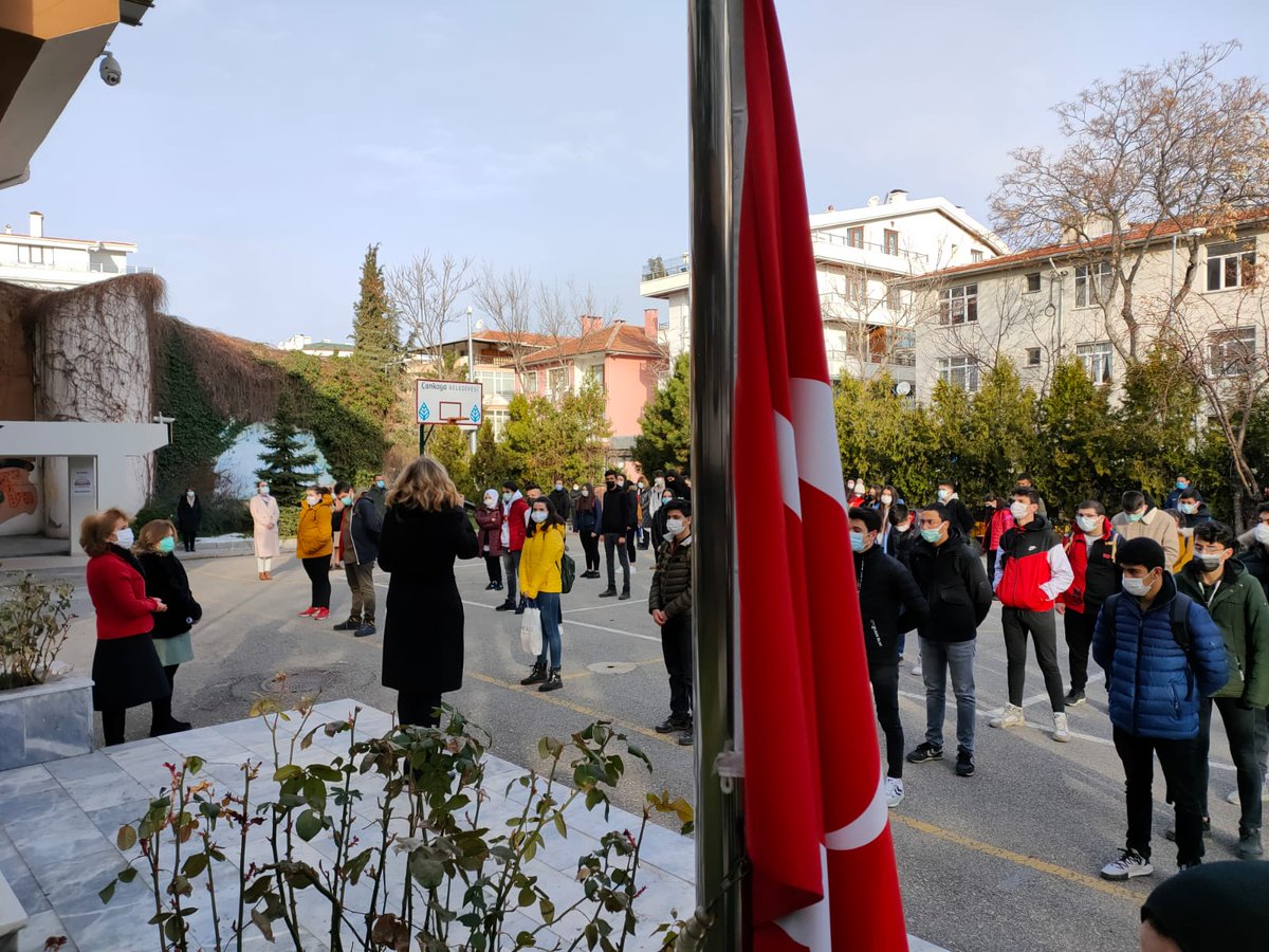 Günaydın Gençler. Hoşgeldiniz🙏❤️🇹🇷 #okullarıAcıyoruz