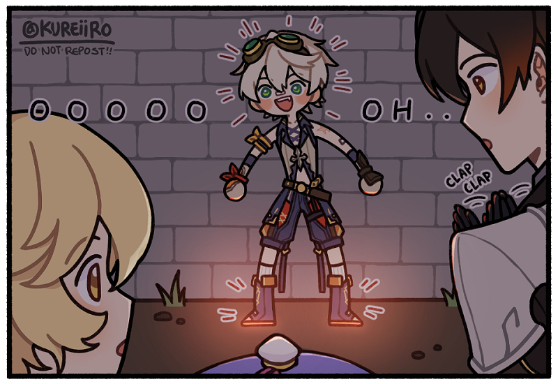 bennett's birthday present!! ??
#GenshinImpact #原神 