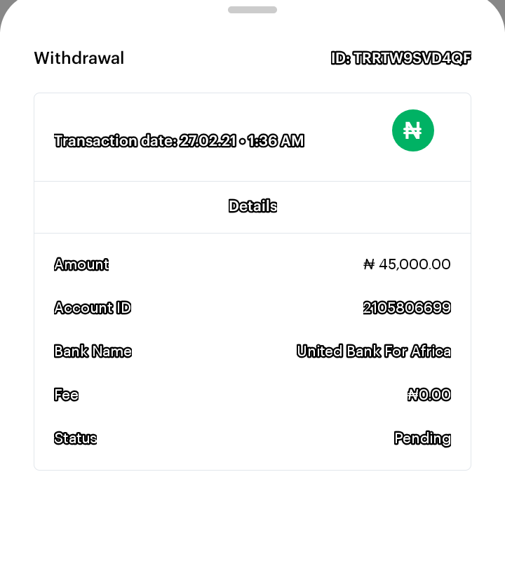 CletusOsaro2's tweet photo. @PatriciaSwitch please I made a withdrawal since Saturday and it's still on pending please I need the money https://t.co/6zTlVsybVG