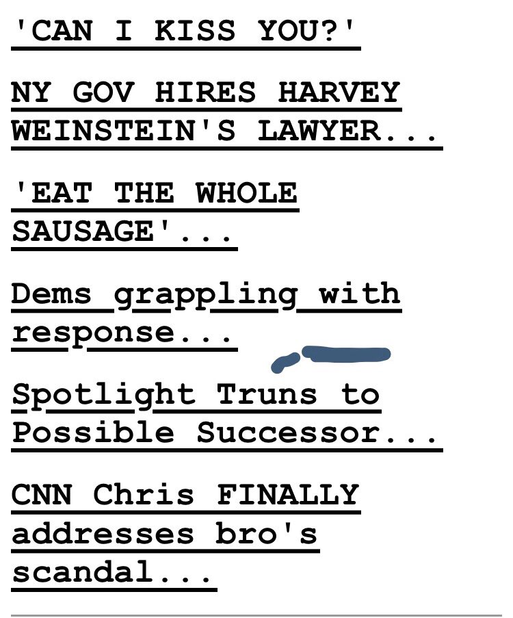 JohnDePetroshow's tweet photo. Drudge Report rare typo? #truns 
Maybe spotlight turns to possible successor? @drudgefeed https://t.co/VXXcfyOZ8x