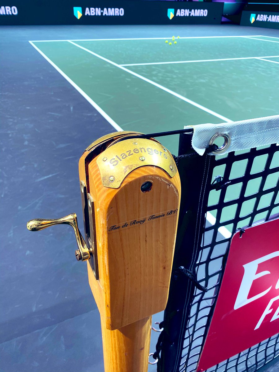 Grass 🌱 court net posts  @abnamrowtt <a href="/atptour/">ATP Tour</a> <a href="/RichardKrajicek/">Richard Krajicek</a> #Wimbledon96
