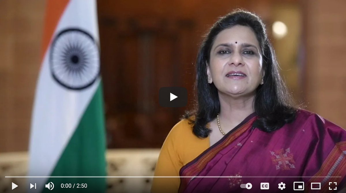 Great speech by <a href="/UKinIndia/">UK in India🇬🇧🇮🇳</a> Gaitri Issar Kumar on St David's Day, with thanks to <a href="/hciwales/">Honorary Consul</a> Raj Aggarwal. 
youtube.com/watch?v=4x8bBm…