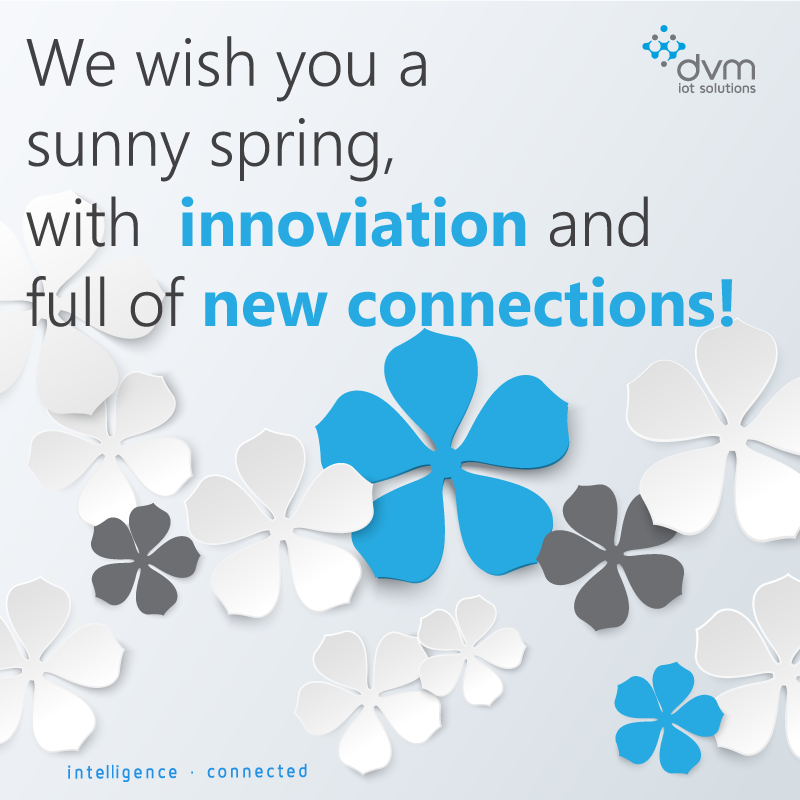 dvmtechnology's tweet photo. This year, #smartsolutions is the most powerful gift for March. We wish you a wonderful and sunny spring, full of #connections.
Contact us to digitalize with our smart solutions!
#smartsolutions #dvmtechnology #intelligenceconnected #wearedvm #internetofthings #innoviation https://t.co/5VssGnkVuy