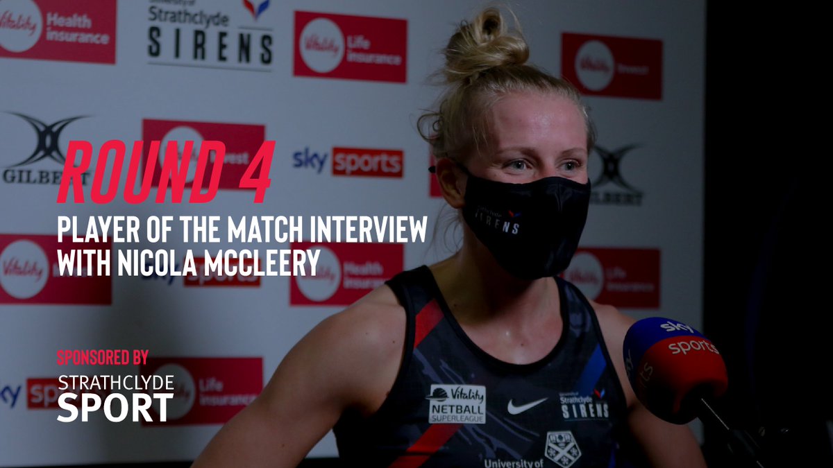 Nic's post match interview has just dropped over on our App, go check out what she's got to say following Sunday's win🧜🏾‍♀️🤩 <a href="/nicolamccleery2/">Nicola McCleery</a> <a href="/StrathSport/">Strathclyde Sport</a>