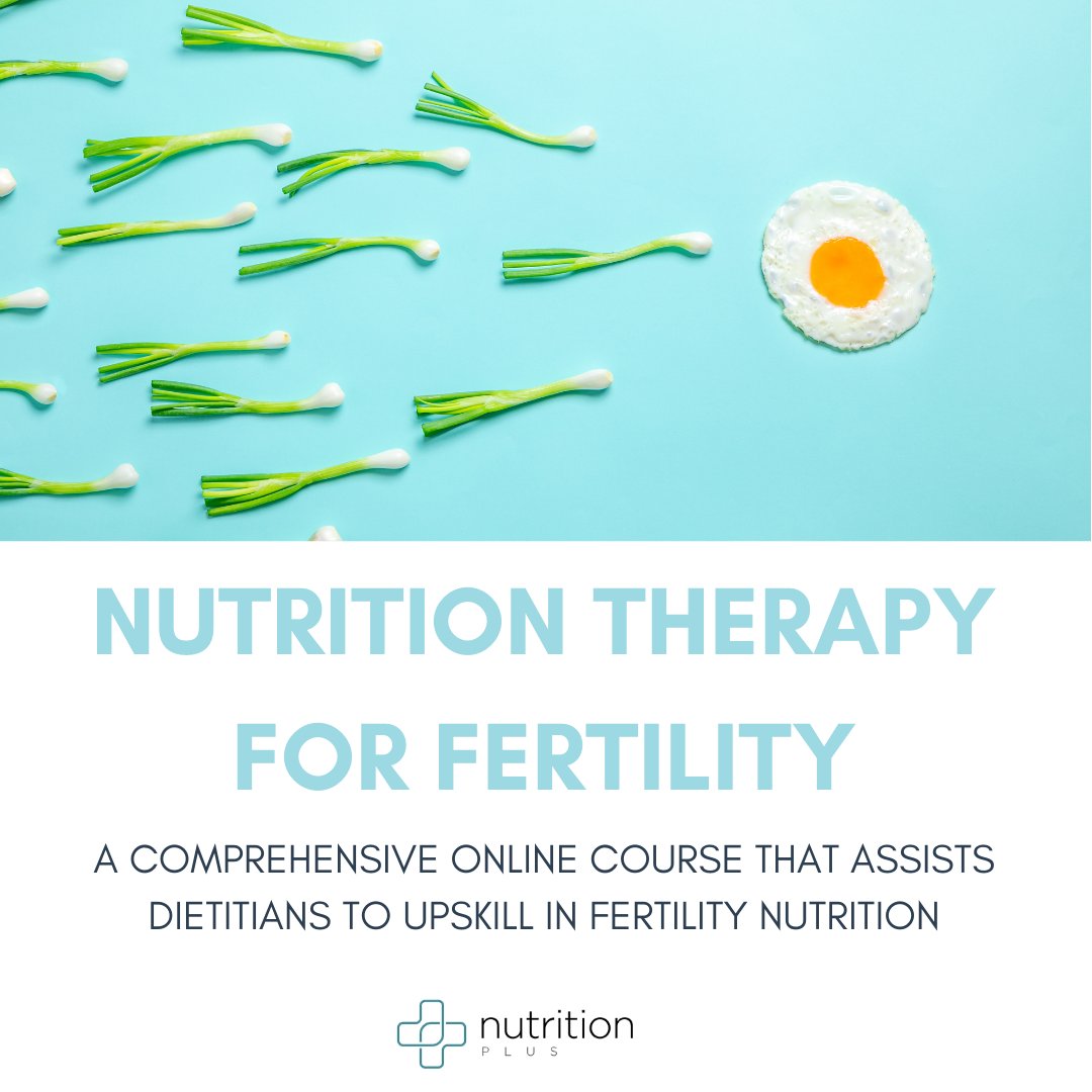 Still on the fence about joining our ‘Nutrition Therapy for Fertility’ online dietitian course? Send us a private message, we are here on stand-by to answer any of your questions. 

Register now at nutritionplus.com.au/onlinecourses