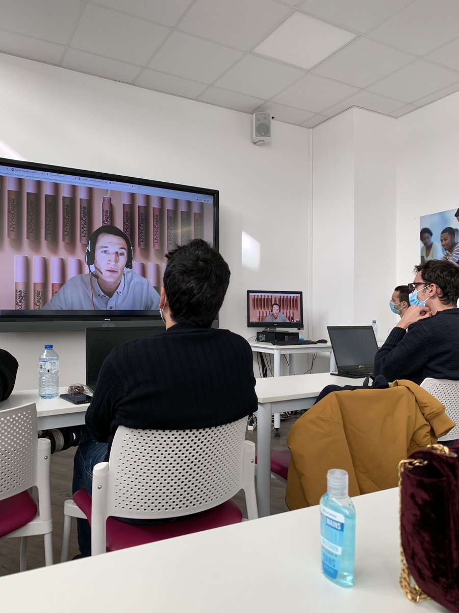 Première journée LEX de cette semaine!!🤩
Hier on était ravis de retrouver @Loreal dans les beaux locaux de <a href="/audencia/">Audencia</a> à Paris. 
Un soleil parisien, un ciel bleu, @Loreal et de good vibes.. Que demander de plus ?🥰 Suivez-nous pour découvrir les prochains invités😉#Digital #makeup