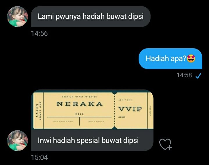 cuwml's tweet photo. Waaw aku dikasi tiket VIP sama lami🤩 https://t.co/dyWTlPMWuh