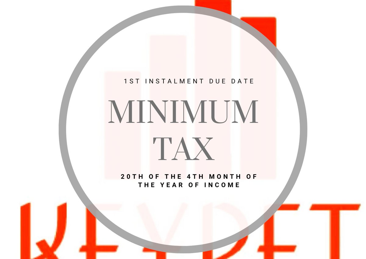 KeypetBooks's tweet photo. 1% is the rate of minimum tax that was introduced into the tax landscape effective 1st January 2021. Reach out to @KeypetBooks to learn more. https://t.co/bFETeZd5n9 #outsourcedaccounting https://t.co/rYr9HqGum1
