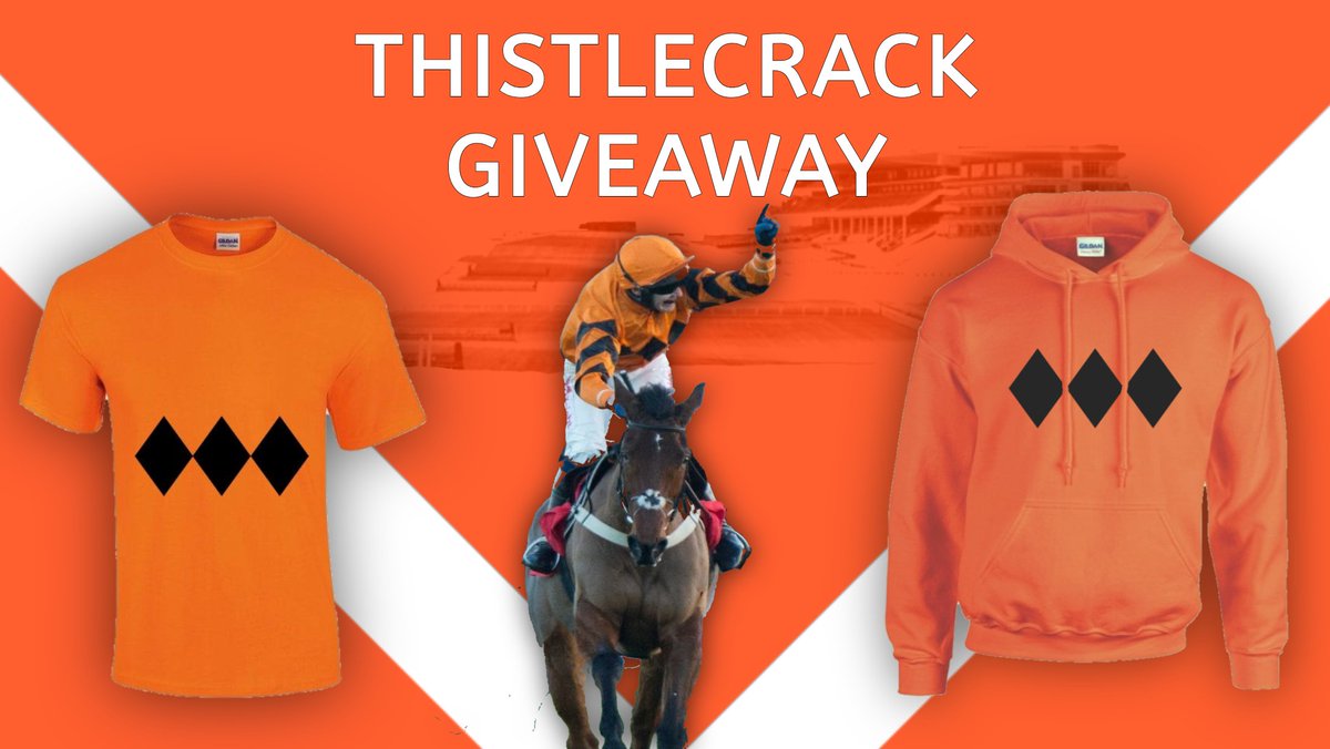 Racing_Tees's tweet photo. LET'S SPREAD SOME HAPPINESS TODAY 😁
Win a Thistlecrack Hoodie or T-Shirt

ℹ️TO ENTER
FOLLOW @RacingTs1
COMMENT the amount of Grade 1's Thistlecrack won
RT this post

And check out my collection of horse racing Hoodies and T-shirts at https://t.co/M2xjhqPia9
@tommyscu @JoeTizzard https://t.co/UrzWc0LulU