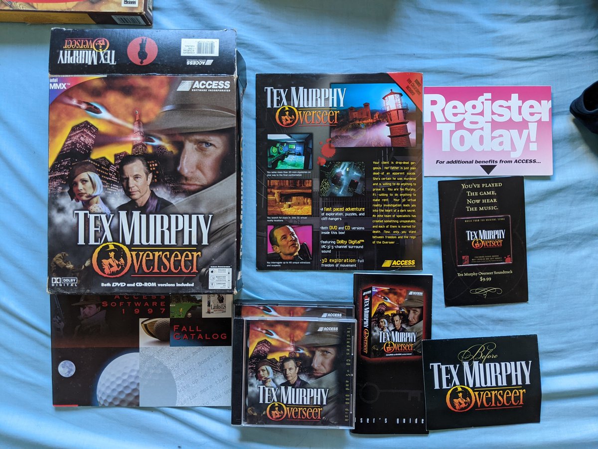 kelmer44's tweet photo. Tex Murphy: Overseer (Access Software, 1998) #aventuraaldia #retrogaming #adventuregames #AccessSoftware https://t.co/hQaJ8cu1lQ