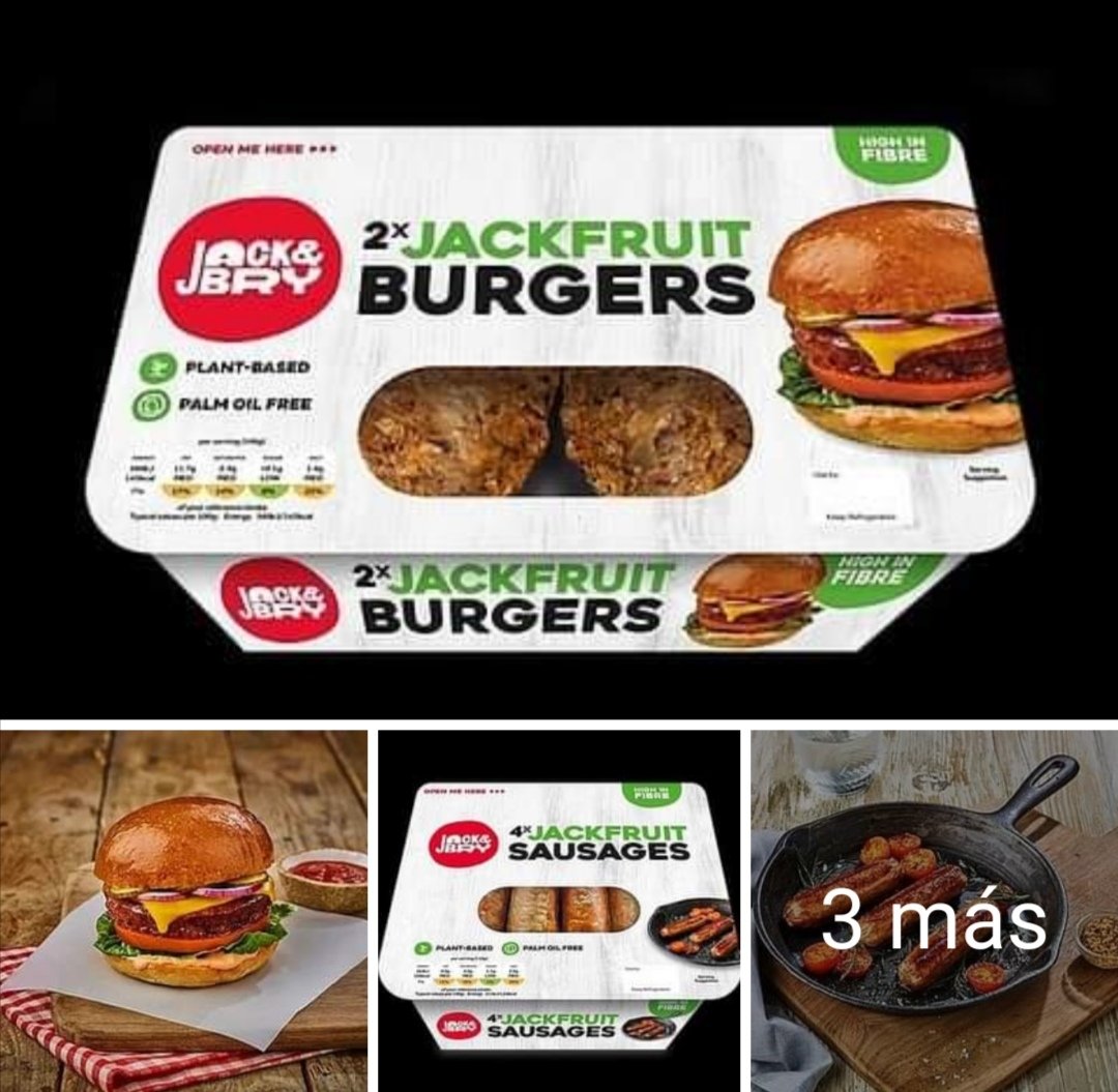EncuentroVegano's tweet photo. NOVEDADES EN @EncuentroVegano
Burger, salchichas y carne picada,todos ellos a base de #JackFruit @JackandBry es una alternativa Vegetal riquísima, llena de sabor, natural y ...
https://t.co/PKB2fAG6cU
#VeganizandoLosBarrios #moratalaz #tiendaveganamadrid #Sinsoja #singluten https://t.co/6UAcfDzNJo