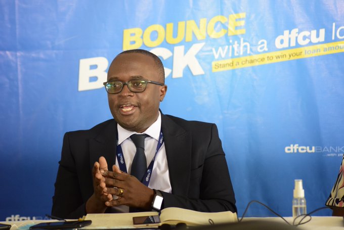 Robert Wanok, Head Personal and Business Banking, DFCU (Picture: Twitter)