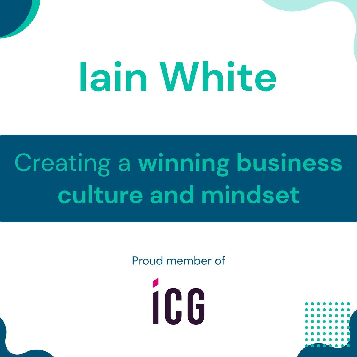 Iain White tweet media