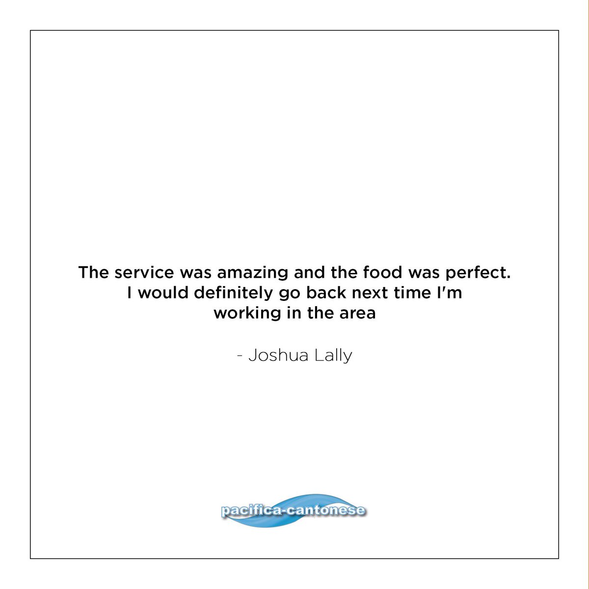 Thank you customers for your continued support.