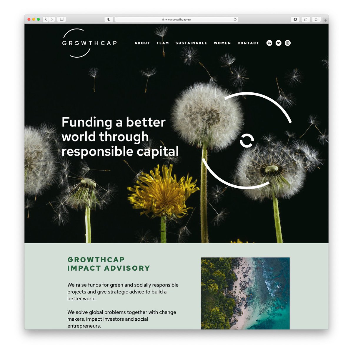 31percentwool's tweet photo. 🌟New case study🌟 Brand identity and website for socially responsible impact investment advisory, Growthcap 💚 who raise funds for environmentally and socially conscious businesses 🌍so it felt appropriate to link the visual identity to the natural world: https://t.co/NOULuDr0xH https://t.co/tPwoGk57Mn