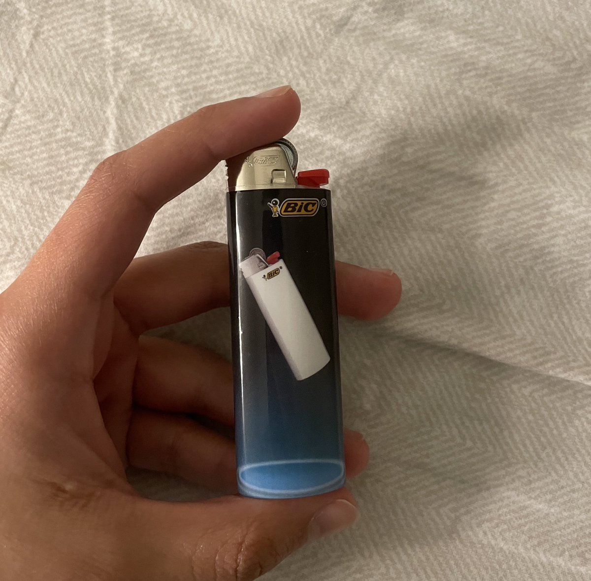 gf found this lighter at the gas station had to share