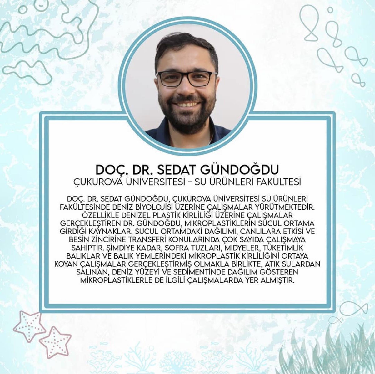 Huekog's tweet photo. V. Biyocoğrafya Konferansı'nda değerli hocamız Doç. Dr. Sedat Gündoğdu "Türkiye Sucul Ekosistemlerinde Mikroplastik Kirliliği" başlıklı sunumuyla bizlerle birlikte olacak! 

#konferans #ekoloji #nature #doğa #biyoloji #biology #science #bilim #instasci #huekog #ekog #hacettepe https://t.co/VZmmN1yAxO