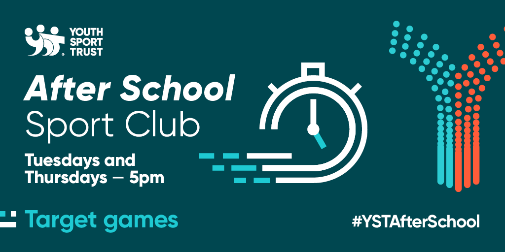 YouthSportTrust's tweet photo. Tonight's #YSTAfterSchool Sport Club takes place with @APH_Inspired and will focus on skills needed for bowling in target games! You'll need: a chair, white socks, black socks, coloured socks, six pieces of paper and a pen! See you there 👉 https://t.co/52IURRWE9u https://t.co/IMzJ7b6Hww