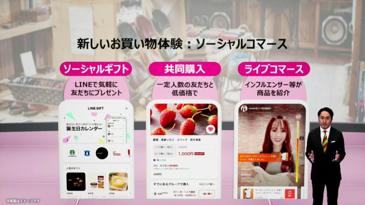 Minさん 韓国コスメとファッションの話 Lineで友だちにプレゼントを送れるようにする ソーシャルギフト では Line上で友だちの誕生日が通知されメッセージ上でそのままちょっとしたギフトを贈ることができる 日本でカカオストア的なのがlineで出来る