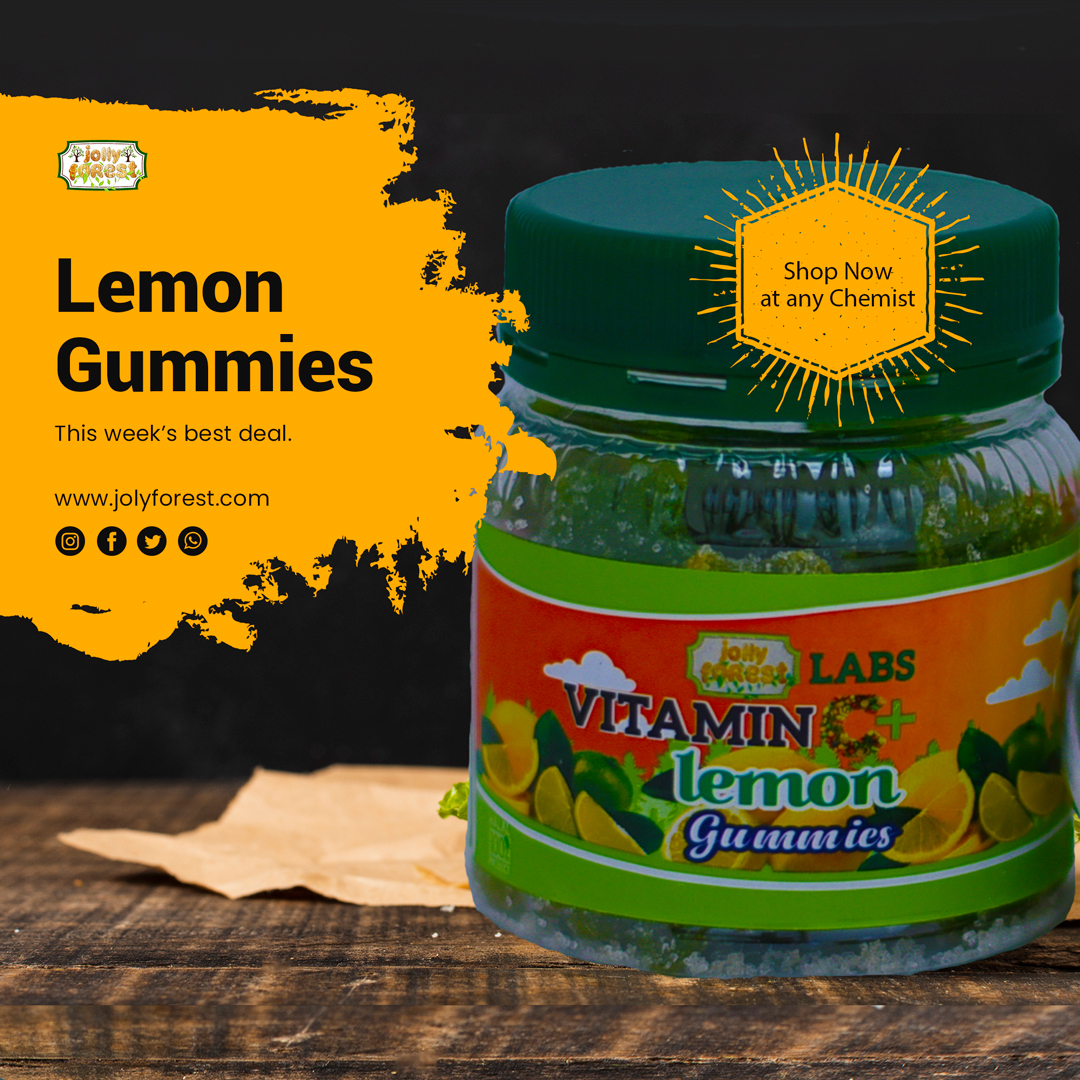 jollyforestke's tweet photo. Are you looking for a smooth radiant skin? Get our Vitamin C+ Lemon Gummies to get the look you want. Shop in any Chemist next to you #jollyforestke #gummyempire #gummybears #gummycandy #VitanimC #lemongummies https://t.co/KYwGPwrPu1
