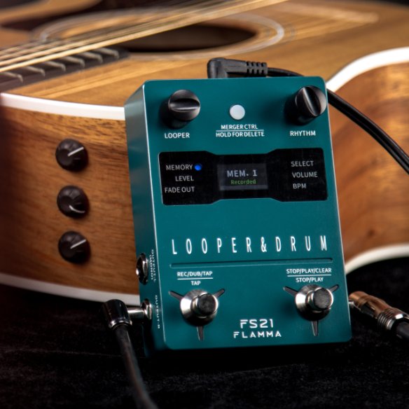 New release from FLAMMA Innovation: FS21 Looper &amp; Drum Machine.

Time limite special, use code "FS21LOOP" at checkout to get $9 OFF directly on flamma.shop

#flamma_tech #guitarpedals #LOOPERS