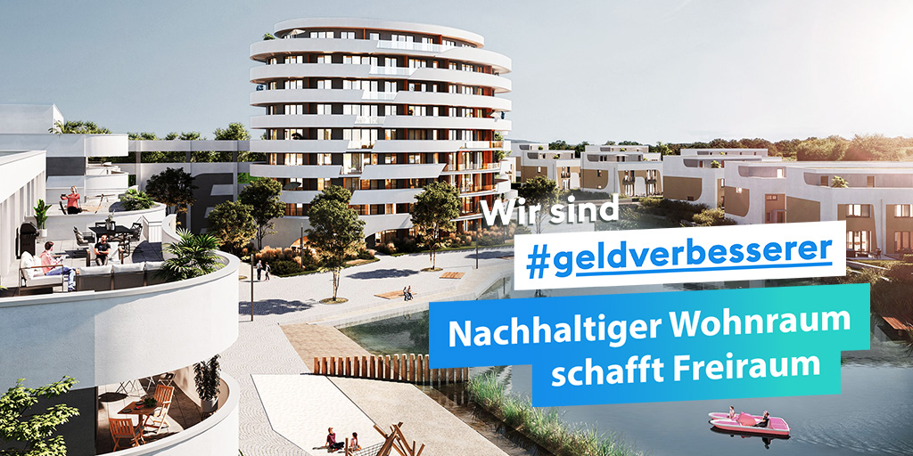 DKB_de's tweet photo. Wir freuen uns, dass wir eine nachhaltige Quartiersversorgung für das Neubauvorhaben „Arkadien Ulm / Dornstadt“ finanzieren: 211 Wohnungen werden direkt mit dort produziertem KWK-Strom, CO2-armer Wärme und #E-Mobility-Stromtankstellen versorgt. #SEMContracting #DKB 📸STRENGER https://t.co/u8TSKQpF9i