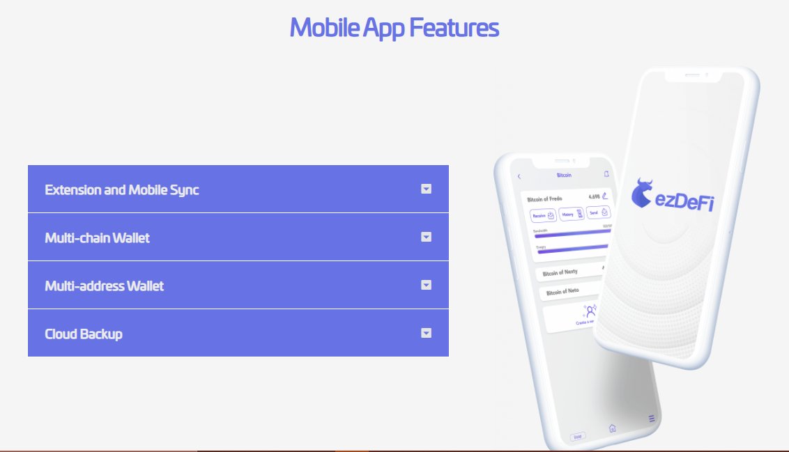 ezDeFi's tweet photo. #ezDeFi wallet has 2 modes: Ez Mode and Secure mode. The former one is perfectly suitable for crypto newbie, with simple display and easy manipulation. Secure mode offers higher security for users with a great amount of assets. Both are supported with the following features: https://t.co/B2LkUF5uA7