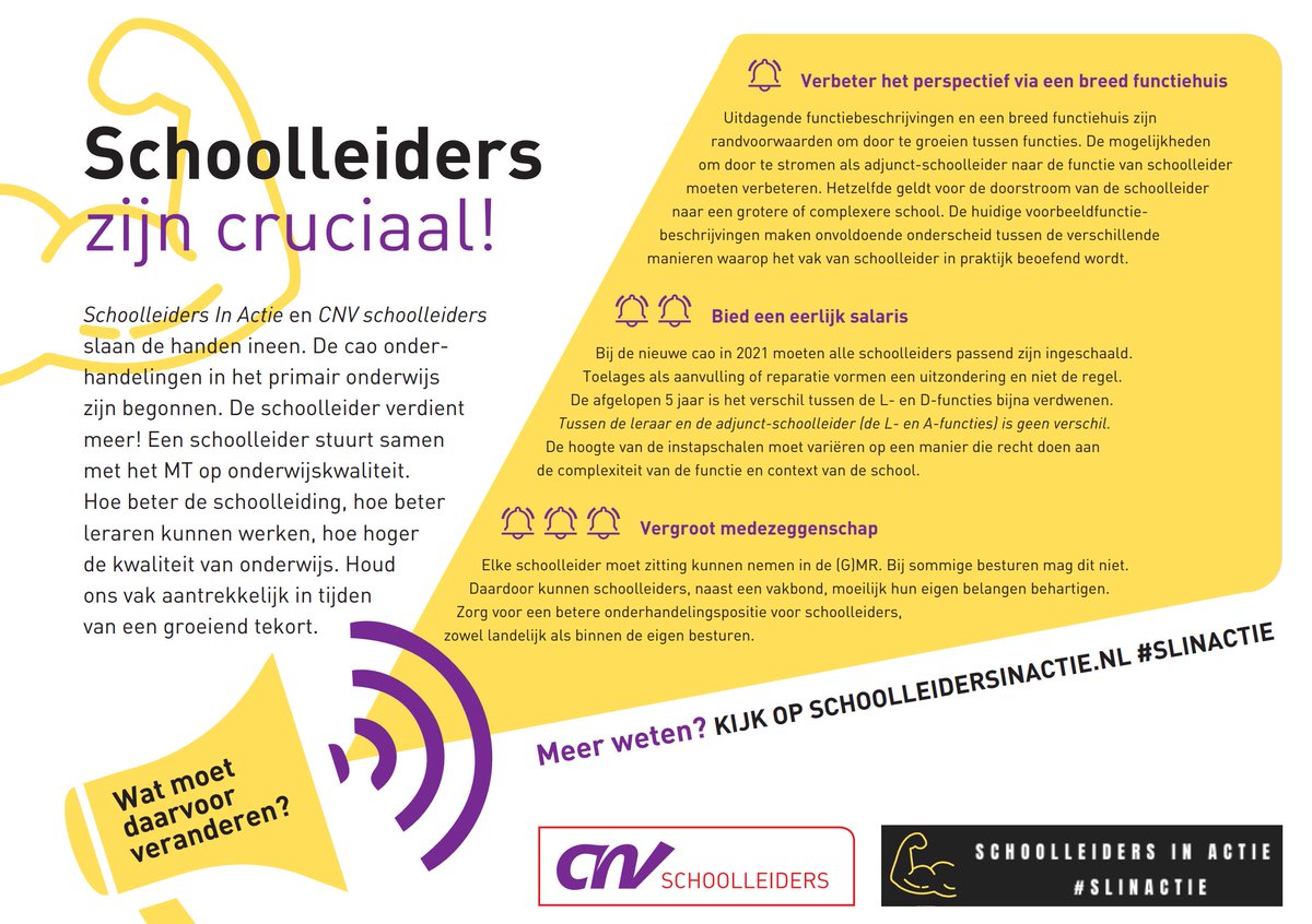 Het nationaal programma onderwijs na corona onderstreept het belang van goede #schoolleiders. Geld inzetten; capaciteit vergroten; arbeidsmarkt met structurele tekorten; passend bij een onderwijsvisie; team optimaal benutten en ondersteunen. Ons vak is een ambacht. #NPOnacorona