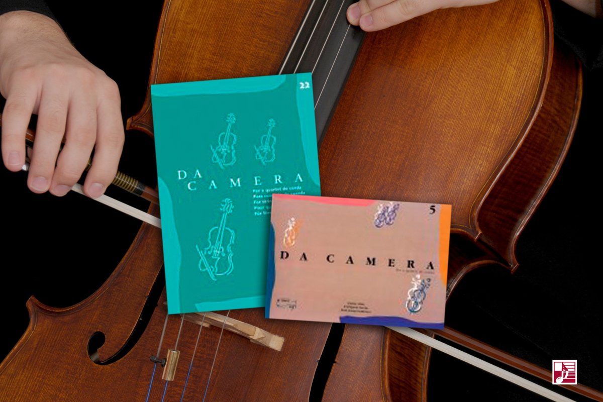 Dinsic's tweet photo. Avui us recomanem dos reculls de peces de la col·lecció #DaCamera per a quartet de corda:
🔴 Da Camera 22: Tres danses americanes per a quartet de corda
🔴 Da Camera 5: Sis peces per a quartet o orquestra de corda
Aconsegueix-los ara!👉 https://t.co/Js1yzPLWTr https://t.co/XmZ9Y2FZHm