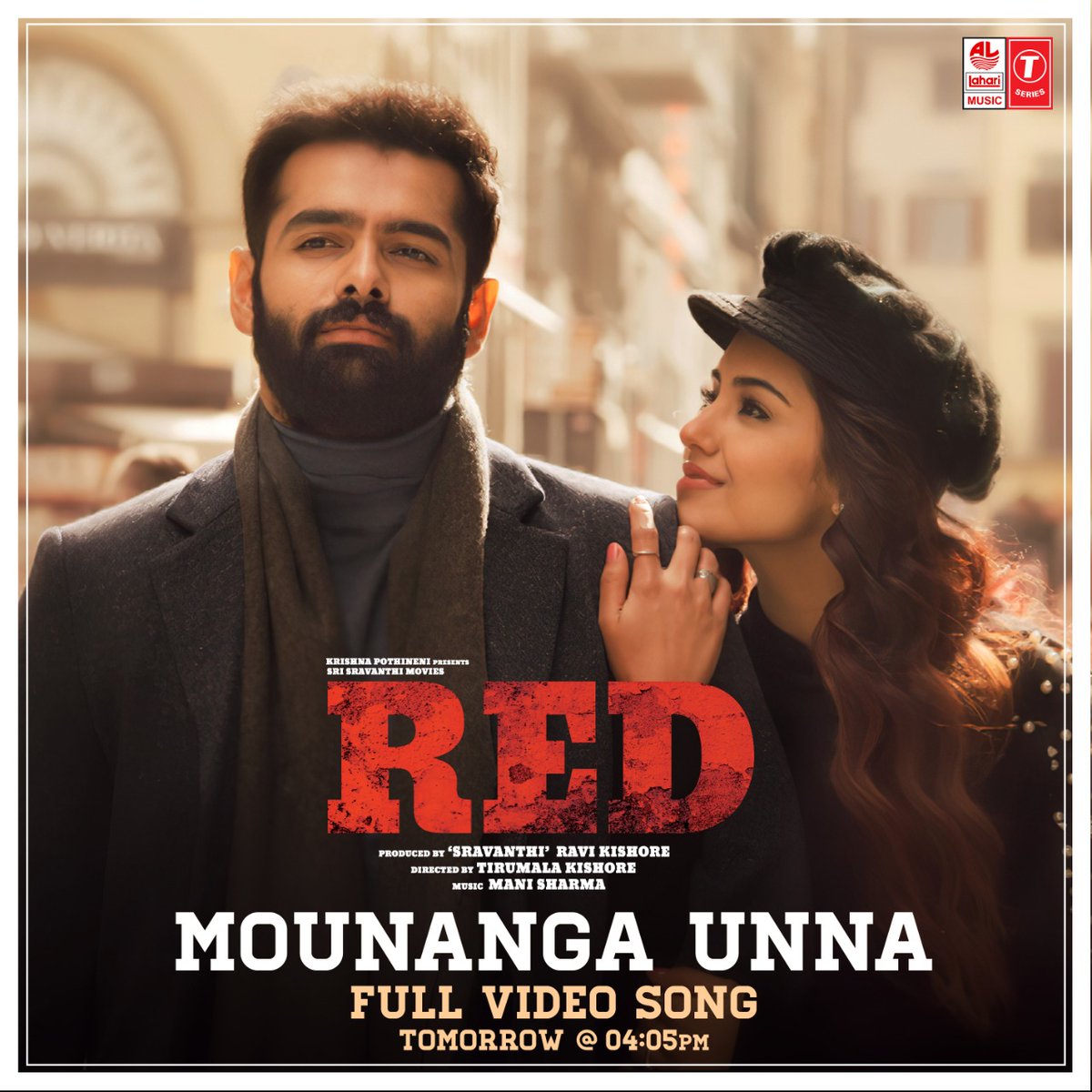 KumaraSwamyRAPO's tweet photo. #MounamgaUnna full video song from #RedTheFilm Will be out tomorrow at 04:05 PM 😍🤟
@ramsayz @ImMalvikaSharma #kishoretirmula #manisharma @SravanthiMovies @LahariMusic
#RAPOi https://t.co/VZ0nRiRIt5