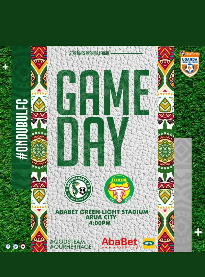 Its Match Day 
Come on you caterpillars 
#ONDUBUL @ondufc