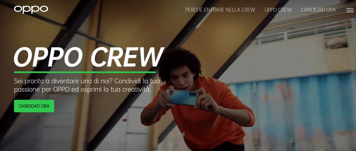 CeotechI's tweet photo. OPPO annuncia oggi la OPPO CREW, la nuova community...
-
#oppo #oppocase #oppofamily #oppocrew #oppoindia #oppoitalia #oppophone#oppofindx3 #findx3 #reno5pro #opporeno5 #opporeno5pro #opporeno5pro #oppofindx2pro #oppofindx3neo #galaxynote21ultra #huaweim

https://t.co/PdLUc1jTZb https://t.co/cbKnq9wxZf