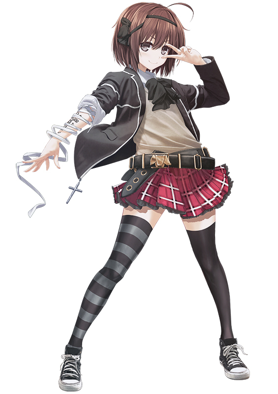 ブイッ 中二っぽい女の子の立ち絵 クロノミツキ Fanbox開始のイラスト ブイッ 中二っぽい女の子の立ち絵 クロノミツキ Fanbox開始のイラスト