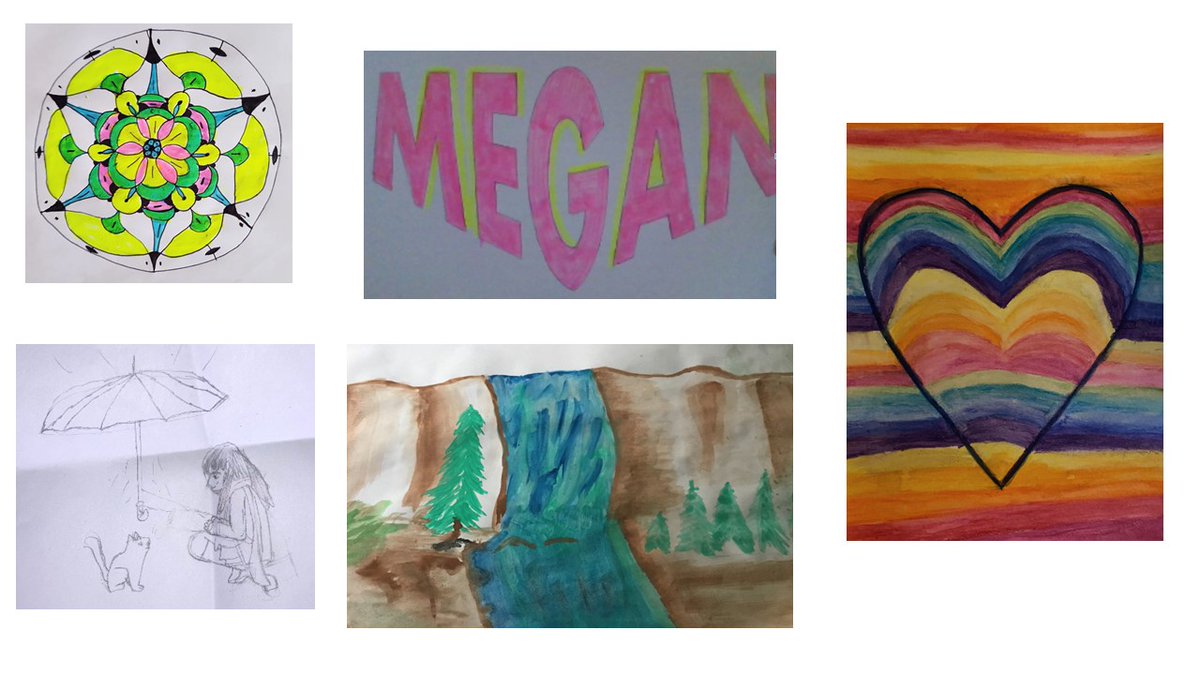 Lots of free choice art work this week.  Thank you Mrs Abercromby #EncouragingPraisingAchieving #creativity #AberdeenLearns