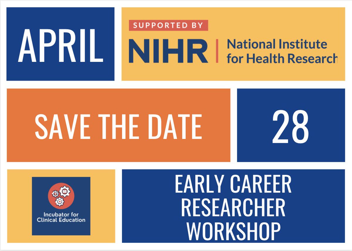 Incubator for Clinical Education Research tweet media