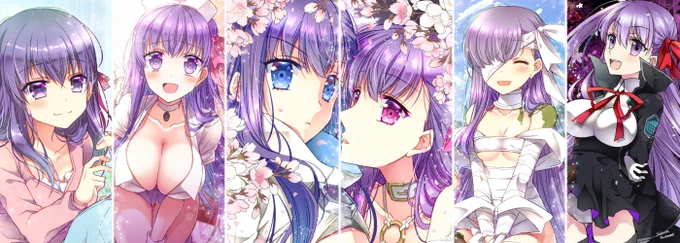 桜鯖み～んなおめでとう!
#間桐桜生誕祭2021 
#BB生誕祭 