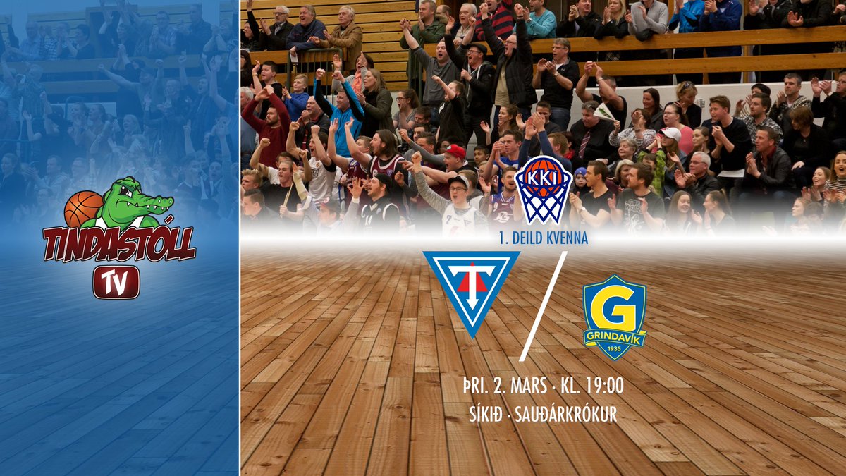 Í kvöld fer fram leikur Tindastóls og Grindavíkur í 1. deild kvenna í Síkinu kl. 19:15 og verður leikurinn að sjálfsögðu í þráðbeinni hjá okkur og hefst útsending um kl. 19:00.

Áfram Tindastóll!
#korfubolti
tindastolltv.com
