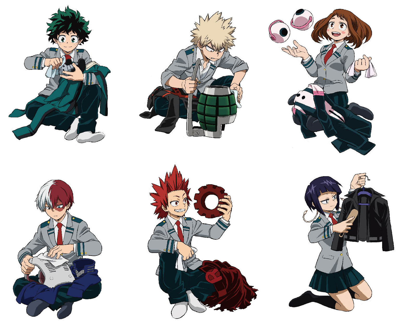 My hero sale academia official art