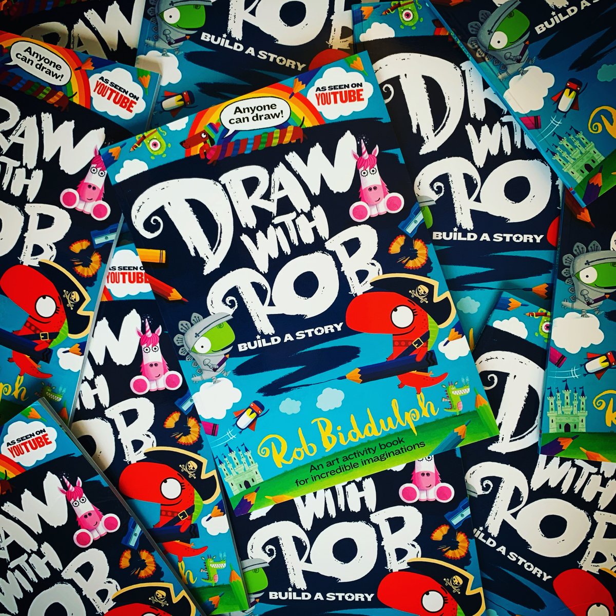 RobBiddulph's tweet image. 📢 IT'S #COMPETITION TIME!

To celebrate Thursday being #WorldBookDay and also publication day for my latest #DrawWithRob activity book, I'm giving away THREE SIGNED COPIES. To be in with a chance of winning just RT &amp;amp; FOLLOW by 6pm Thurs.  

*See thread for a peek inside the book