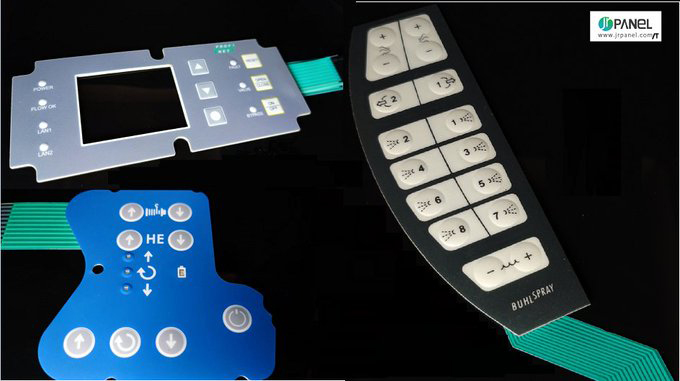 JRPanel can make #membraneswitches of conventional shapes, such as #rectangular, #circular, #oval, etc., and also accepts orders for unconventional shapes. 
CLICK→jrpanel.com/T
#industrialequipment #overlays #controller #cable #membrane #assembly #electricalcomponents