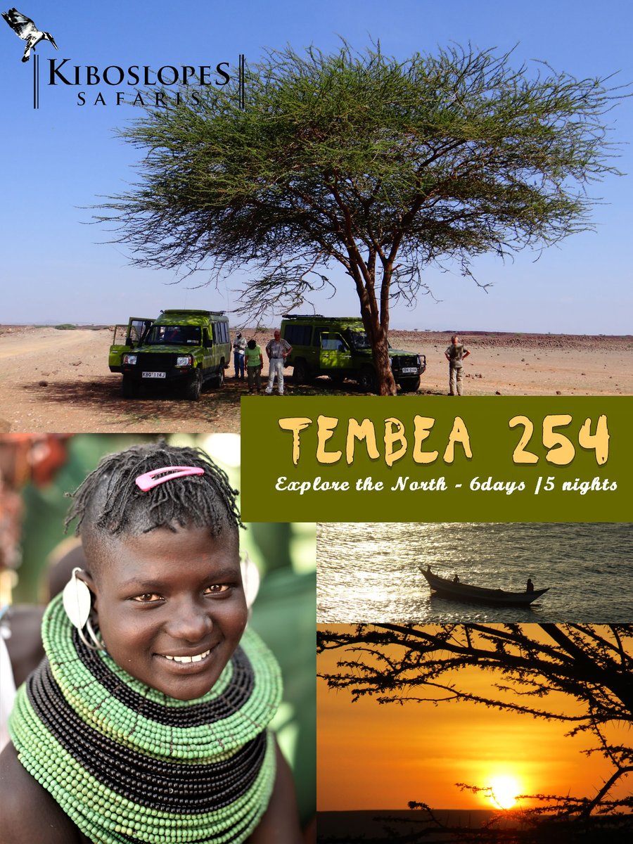 This Easter discover the striking landscape of Northern Kenya and the beauty of its people and culture. For only 38520/=pps for 6days 5nights book your slot by paying 1000/= to paybill 515600. #wildaboutlife #tuesdayvibe #TembeaKenya #Travel #Discovery
