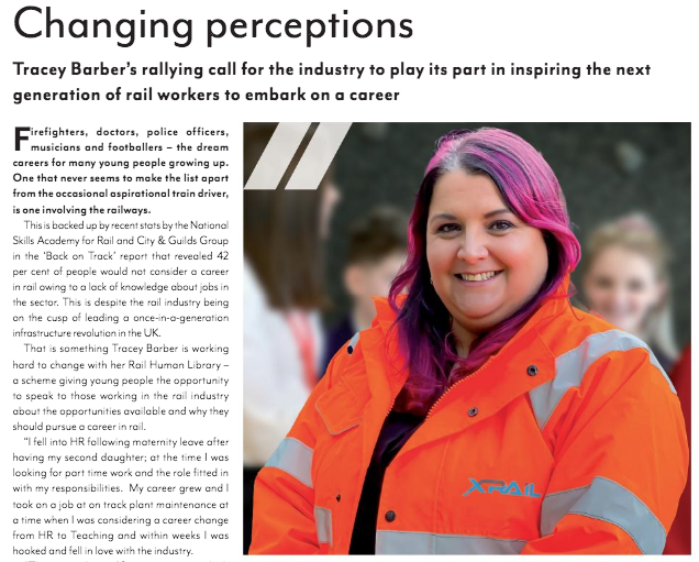 Challenging Perceptions: <a href="/traceyb78/">Tracey B💈(TeeBee ☕️🐝)</a>'s rallying call for the industry to play its part in inspiring the next generation of rail workers to embark on a career
#RailHumanLibrary <a href="/RailHumanLib/">RHL</a>
issuu.com/raildirector/d…
