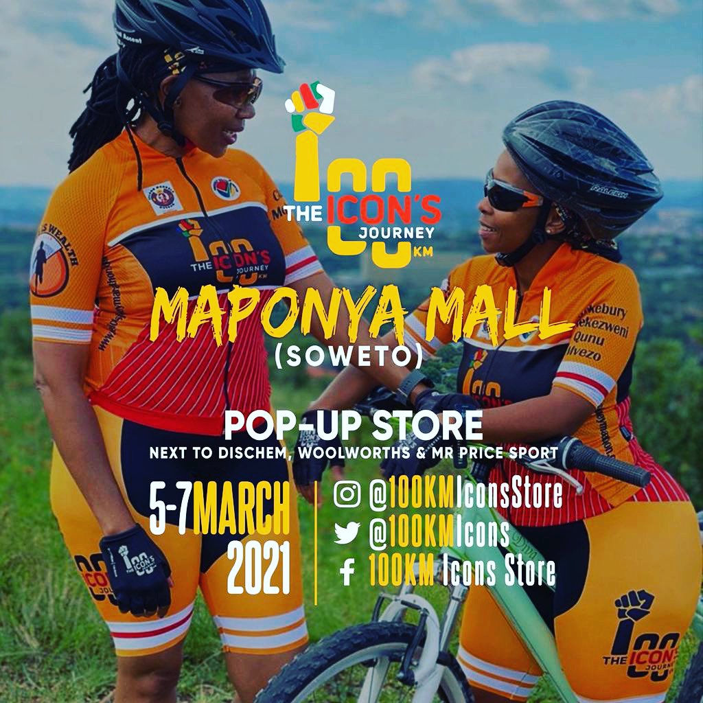 100kmIcons's tweet photo. Brand of the People is going out to the People .

See you all at Maponya Mall, Soweto

Friday 5 - 7 Sunday March

#since1918
#forthosewhogothedistance https://t.co/8E0ESuBigF