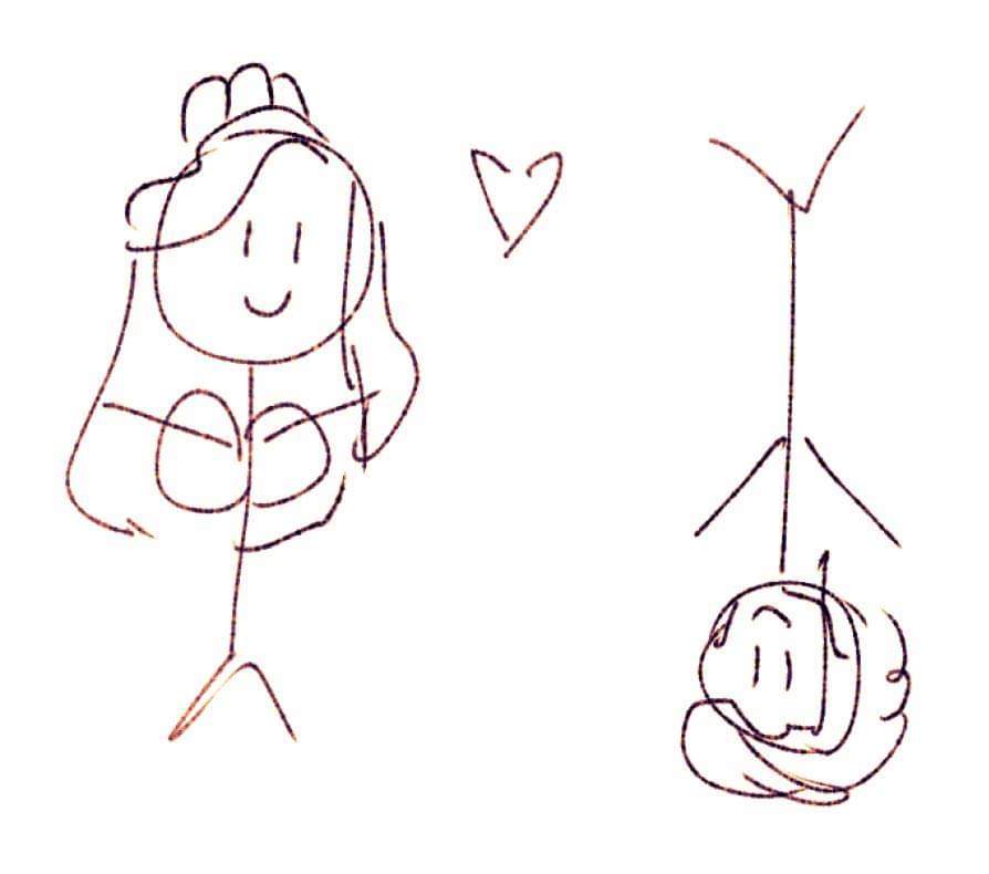 Everyone go draw stick figures of @/Floof_n_Wool's OC Aurore and FE3H Claude it's her birthday yeehaw

Here's an example- 