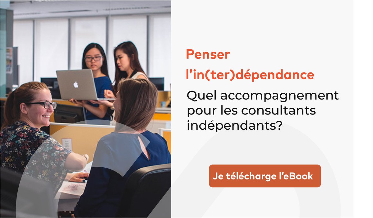 Colibee's tweet image. 💡 Comment les cabinets de conseil nouvelle génération peuvent-ils accompagner les #Consultants pour répondre à leurs besoins et pérenniser leur orientation de carrière ?

⤵ La réponse dans notre #Ebook : ow.ly/a1l050DNzT2

#Indépendant