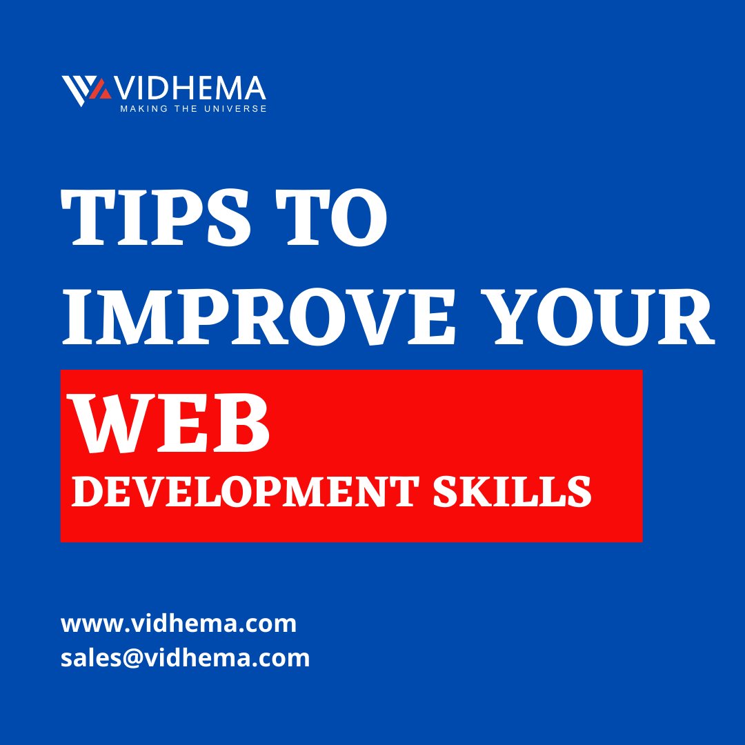 Vidhema1's tweet image. Hey Folks
Web development is a trending skill nowadays. If you know even a little about it you can design your own website. There are so many free and paid sites that provide web designing services
#vidhema #tipsandtricks #webdevelopmenttip #webdesigntips #webdesignanddevelopment